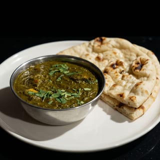 Lunch Palak Paneer with Naan