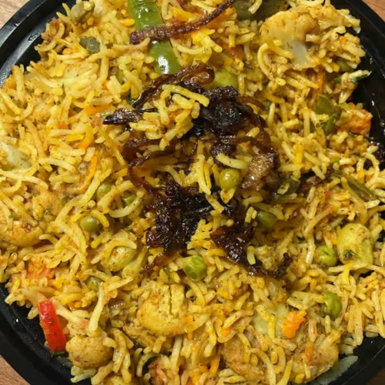 Delicious Vegetable Biryani