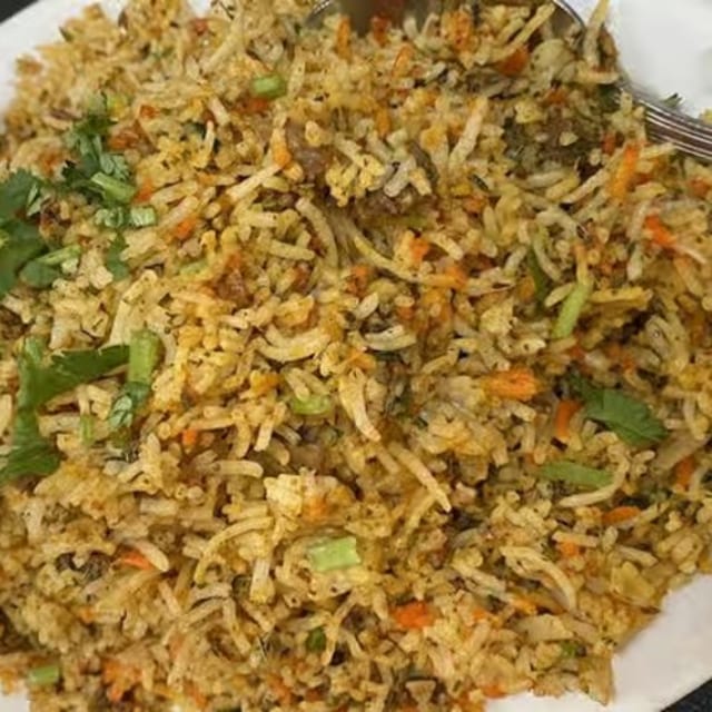 Goat Biryani.