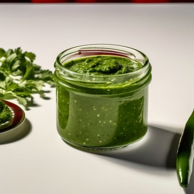 Mint Chutney - 8 Oz Cup.