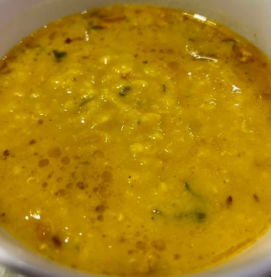 Vegan Yellow Dal.